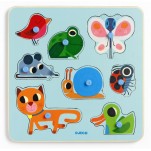 Puzzle encastrement surprise du jardin Djeco