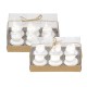 Bougies chauffe-plat poules ou coqs