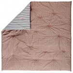 Plaid &agrave; pois Liberty rose La Cerise sur le G&acirc;teau