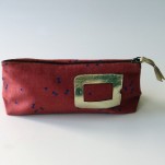 Trousse &agrave; soufflet Diabolo indigo April Showers