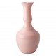 Vase en céramique rose Rice