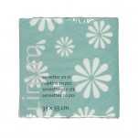 Serviette en papier Gerbera c&eacute;ladon Linum