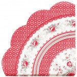 Serviette en papier ronde Sophie vintage Green Gate