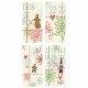 Lot de 4 cartes simples de Noël Maileg