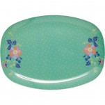 Plat rectangulaire Fleuri dotty Rice