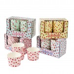 12 Cake cups fraises Rice