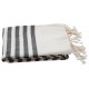 Drap de Hammam rayé AU Maison